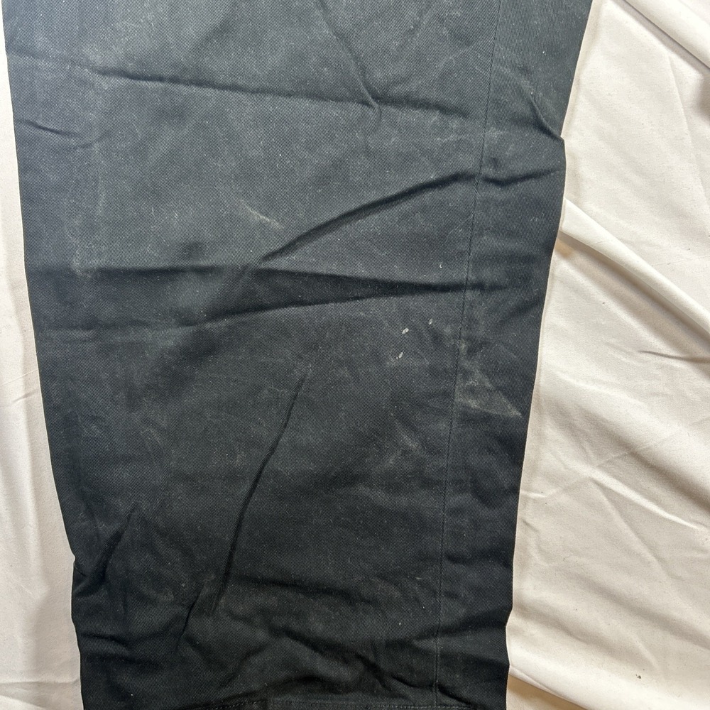 VTG Polo Ralph Lauren Prospect Pants Mens 46x30 Black Classic Chino 100% Cotton - Picture 2 of 7